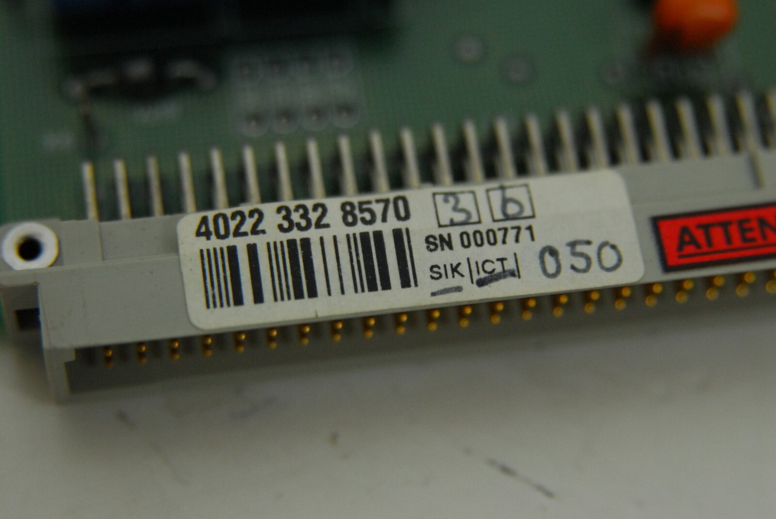 Philips 5322 694 15486 SPECTRA2-Control Module Card – PW2540 vrc Sample Changer