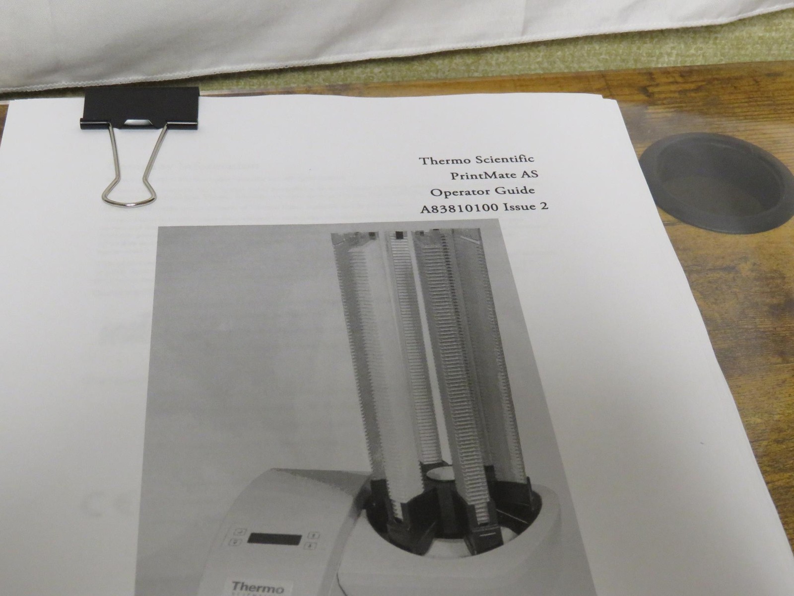 Thermo PrintMate AS 450 Histology Cassette Printer w/ Manual 11k Prints – 2022 P