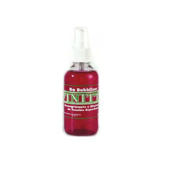 MDC Finitto Debubblizer, Degreasing Liquid eliminates Superficial Tension