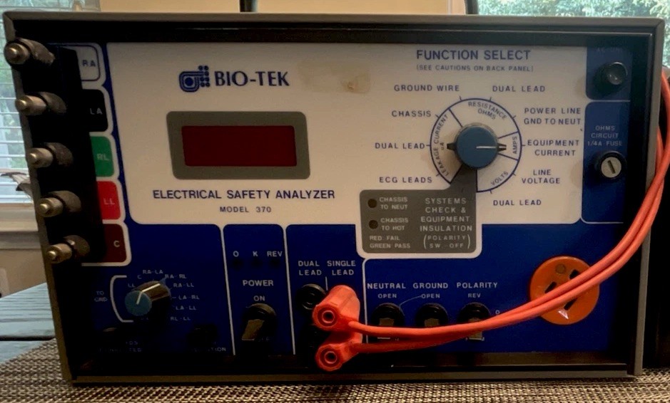 Bio-Tek 270 Electrical Safety Analyzer for Medical Laboratory Use (MPN 270)