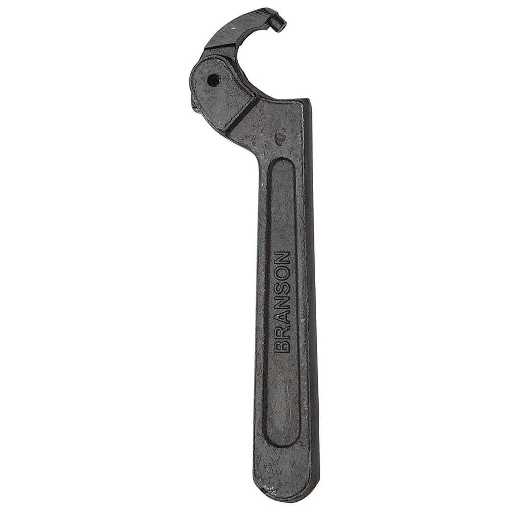BRANSON 201-118-033 Pin Spanner Wrench,Side,6-3/8″ 41V363