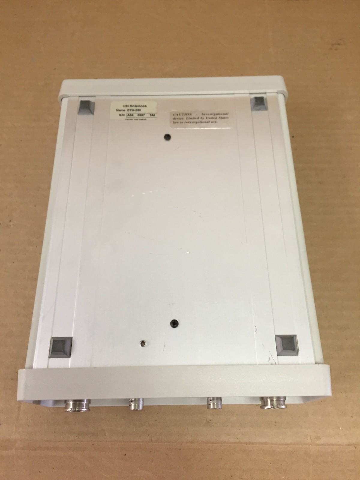 CB Sciences ETH-250 Bridge/Bio Amplifier No Power Cord Untested
