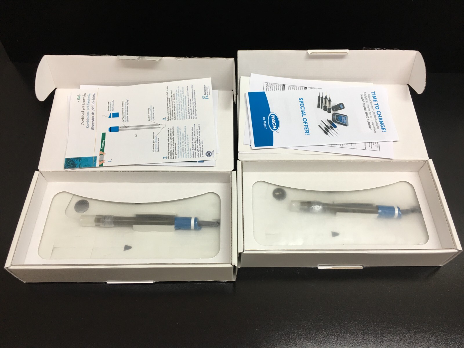 Radiometer Analytical PN pHC3185-8 Combination pH Electrode w Temperature Sensor