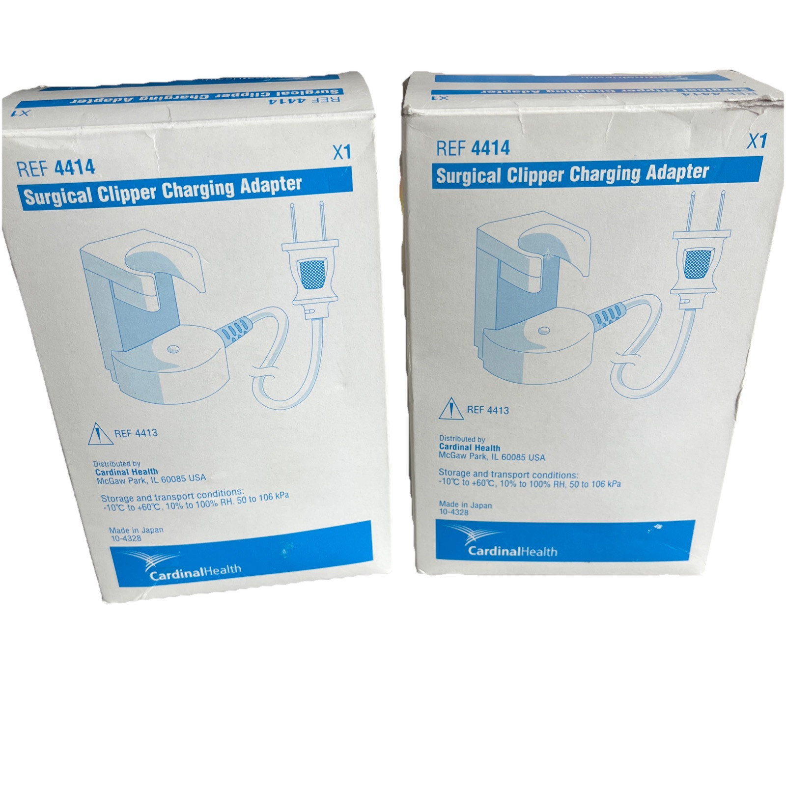 Cardinal Health 4414 Surgical Clipper Charging Adapter | Lot of 2