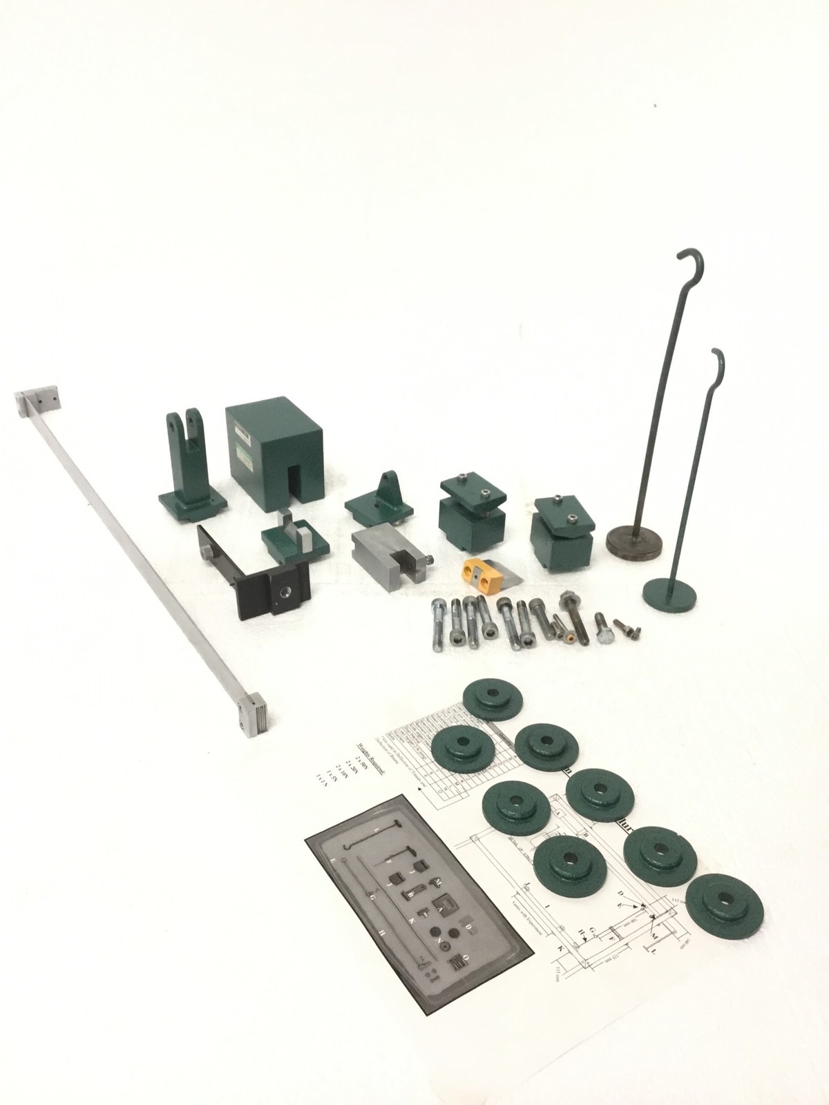 Hi-Tech Scientific HST 2/12 Column Buckling Failure Test Apparatus Lab Equipment
