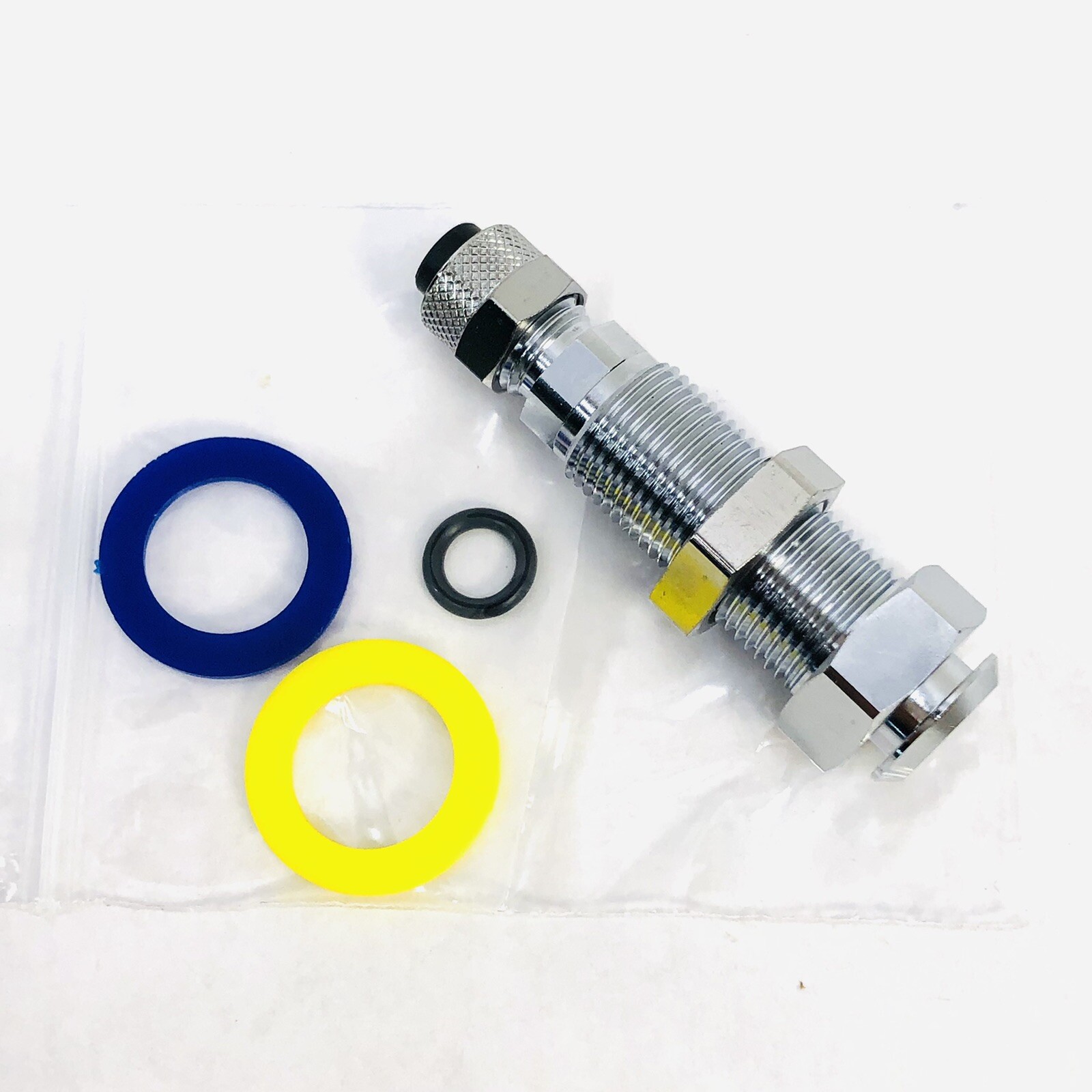 DCI 0011W ¼» POLY QUICK DISCONNECT WITH SHUT OFF FEMALE PANEL MOUNT