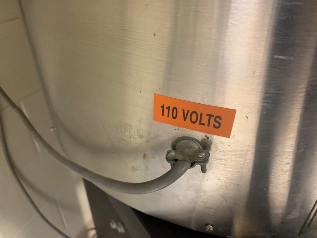 United States Testing Co. Atmospheric Fume Chamber
