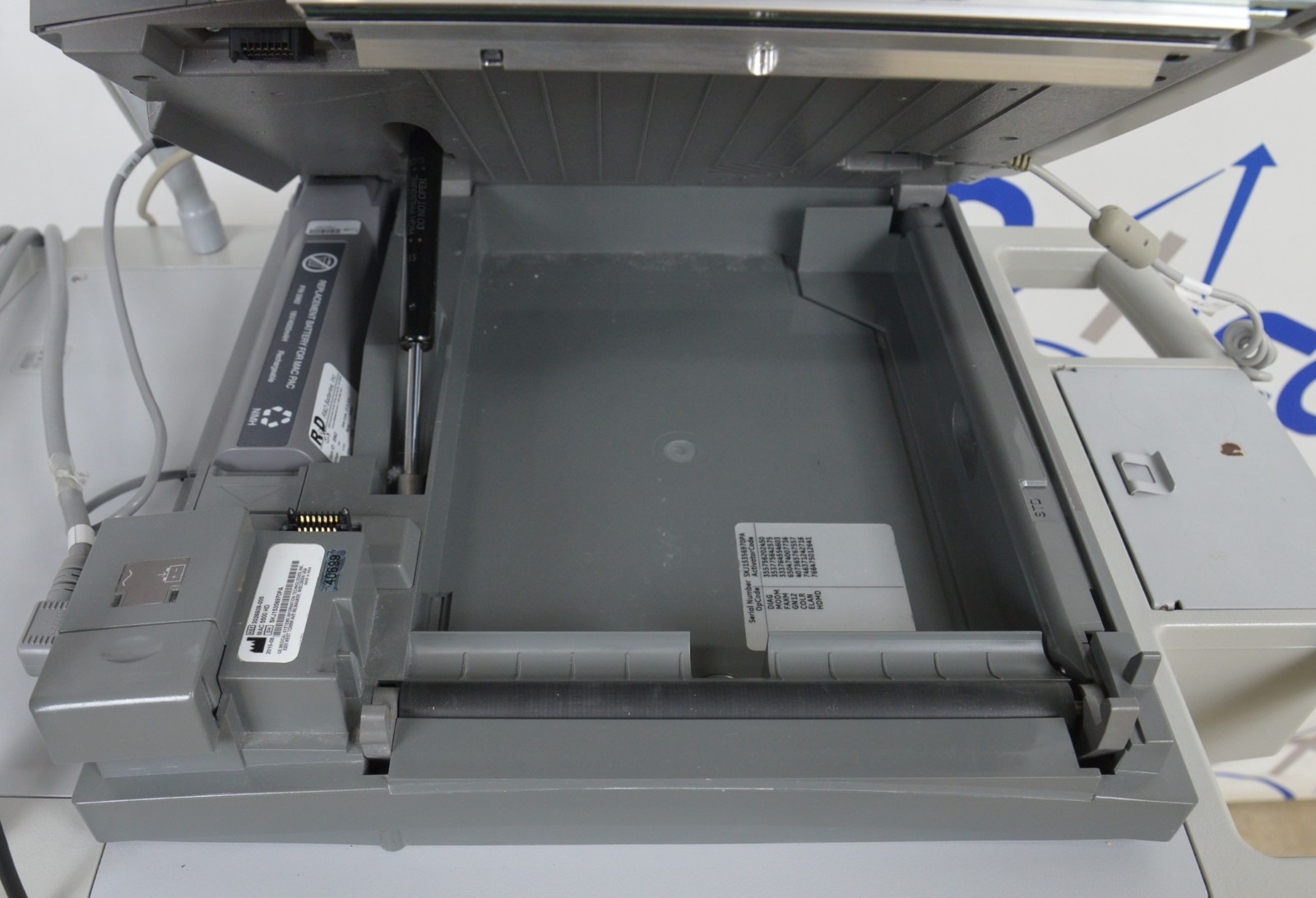 GE MAC 5500 HD Resting System W/ CAM-14 HD Acquisition Module & Barcode Scanner
