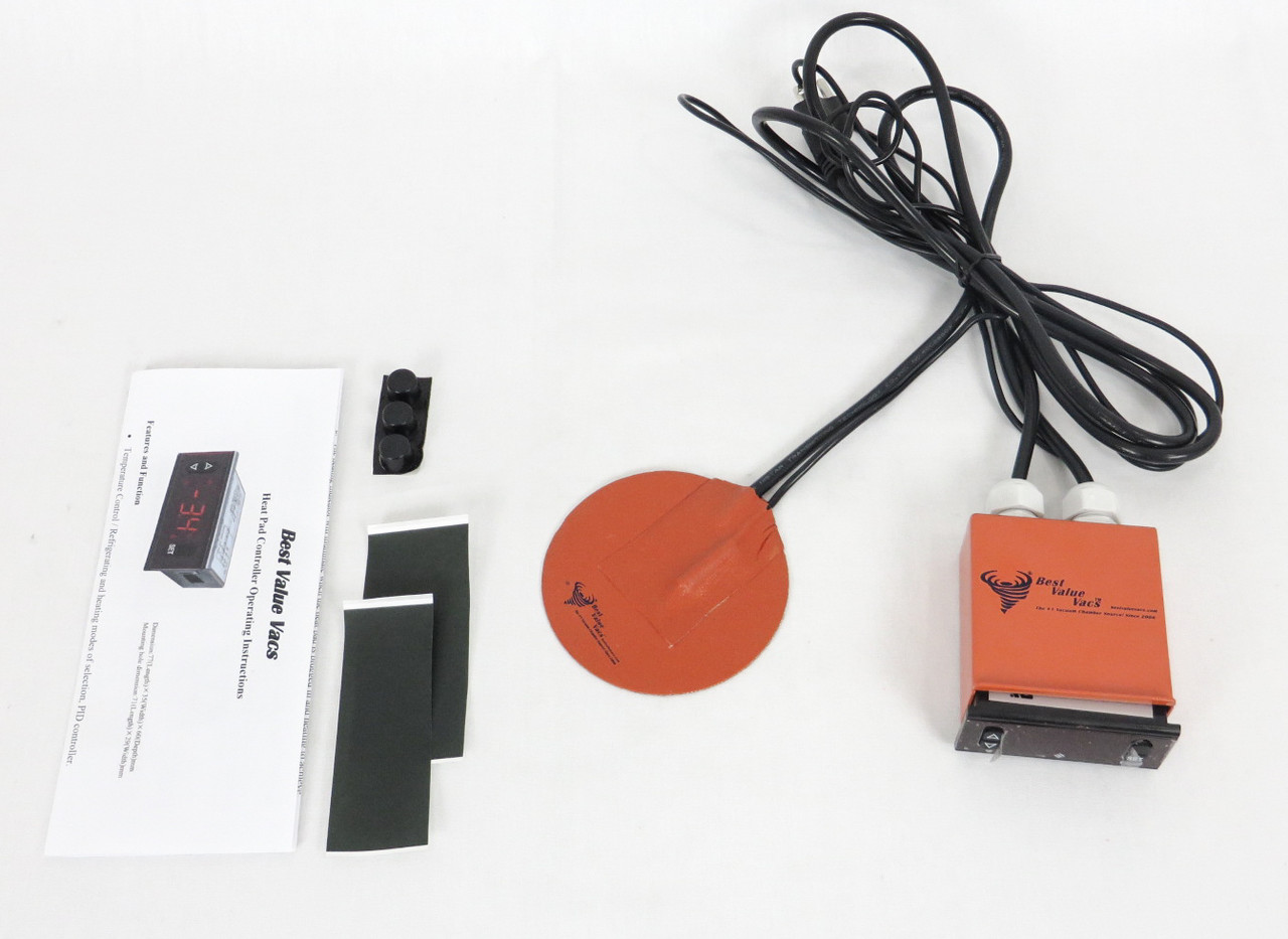 4″ Vacuum Chamber Digital Heat Pad – Best Value Vacs