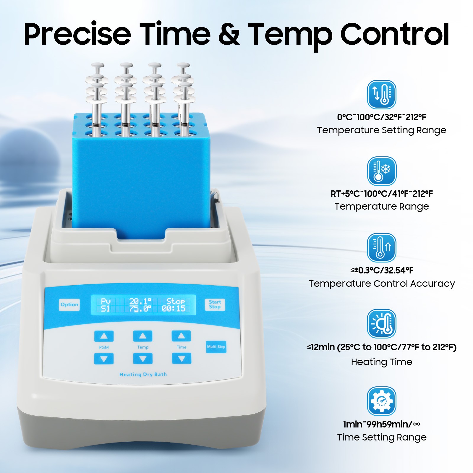 PRP PPP Gel Heating Machine 12*5ml Gel Maker Heater Plasma Bio-Filler Gel Making