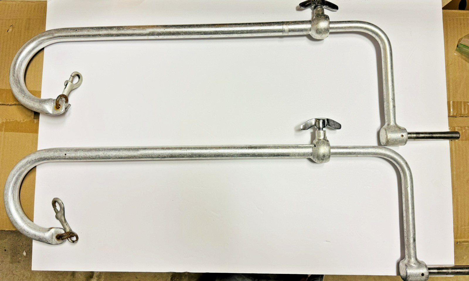 Pair of Unbranded Candy Cane Stirrups – Leg Holders
