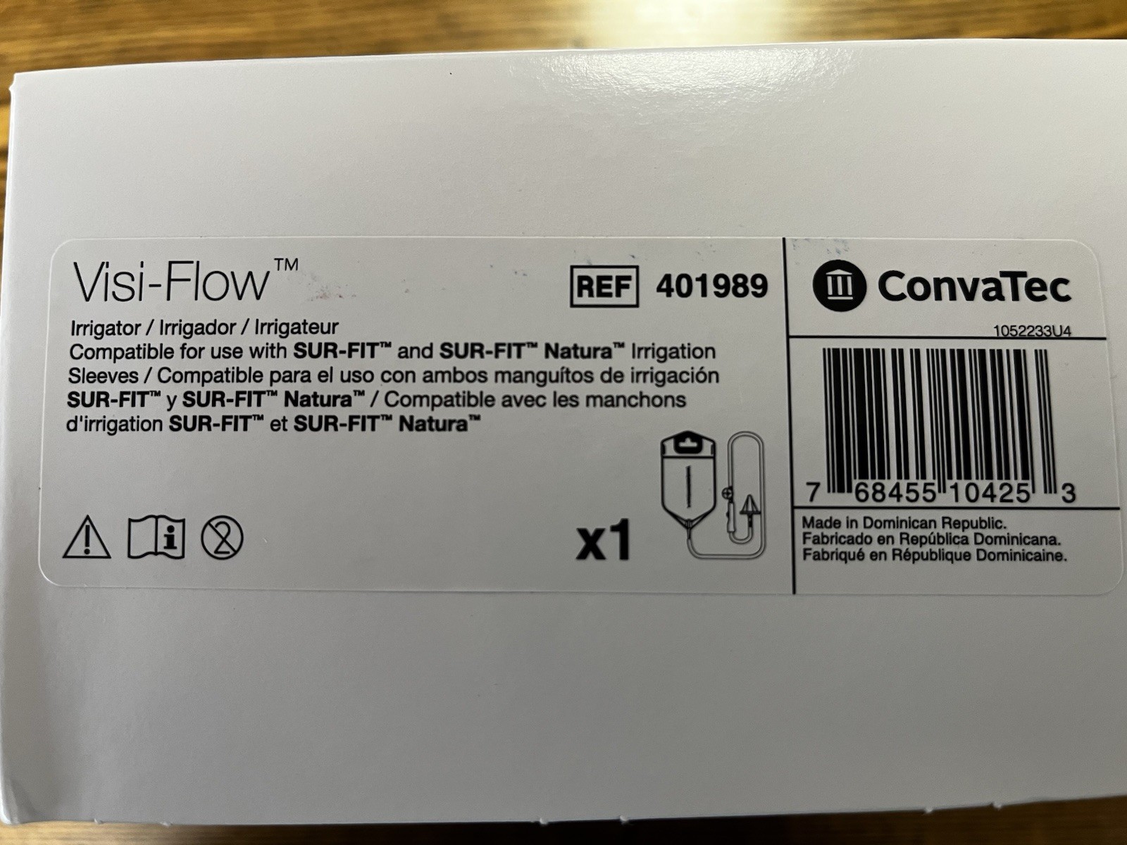 Convatec Visi-Flow Irrigator with Stoma Cone