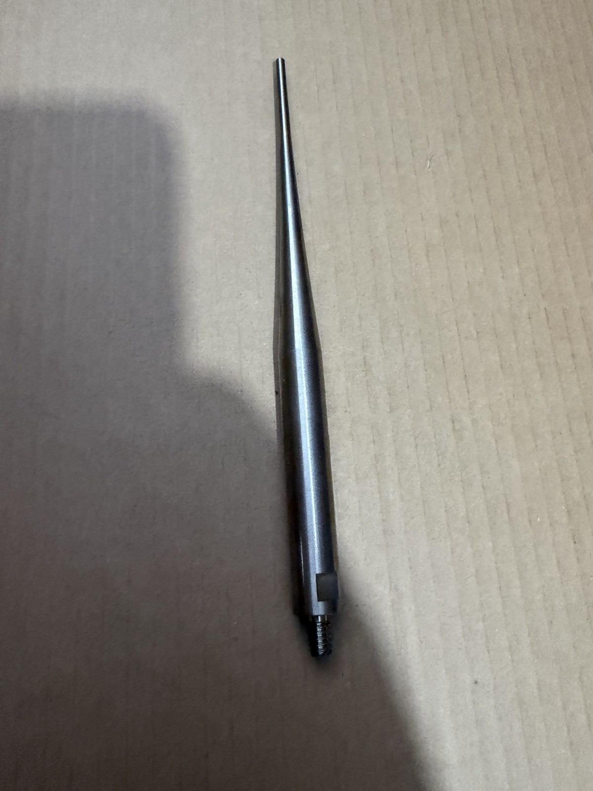 Branson Tapered 1/8” dia. microtip for use with 1/2” Tapped Horn