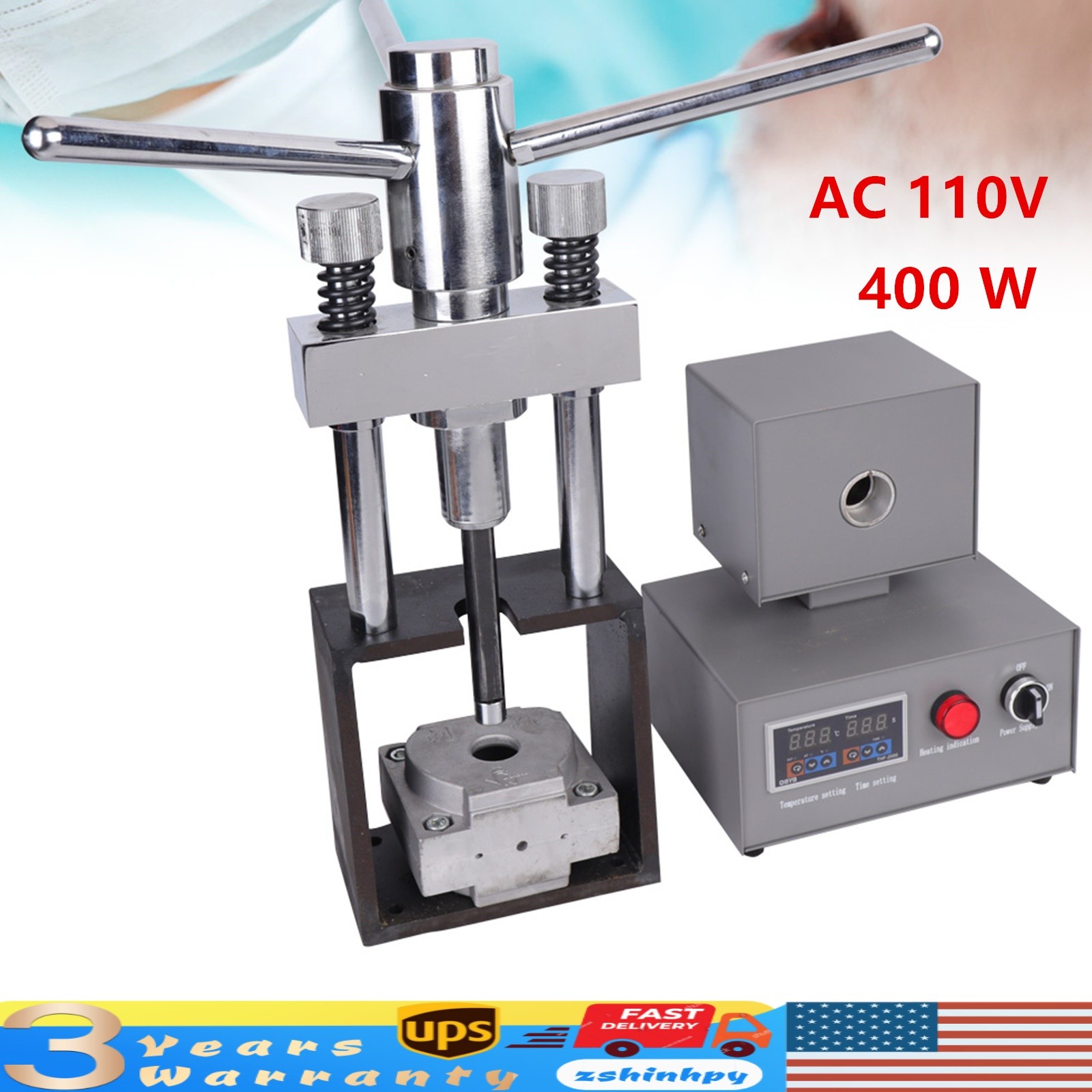 Dental Flexible Denture Machine Dentistry Denture Injection System Lab Equipment