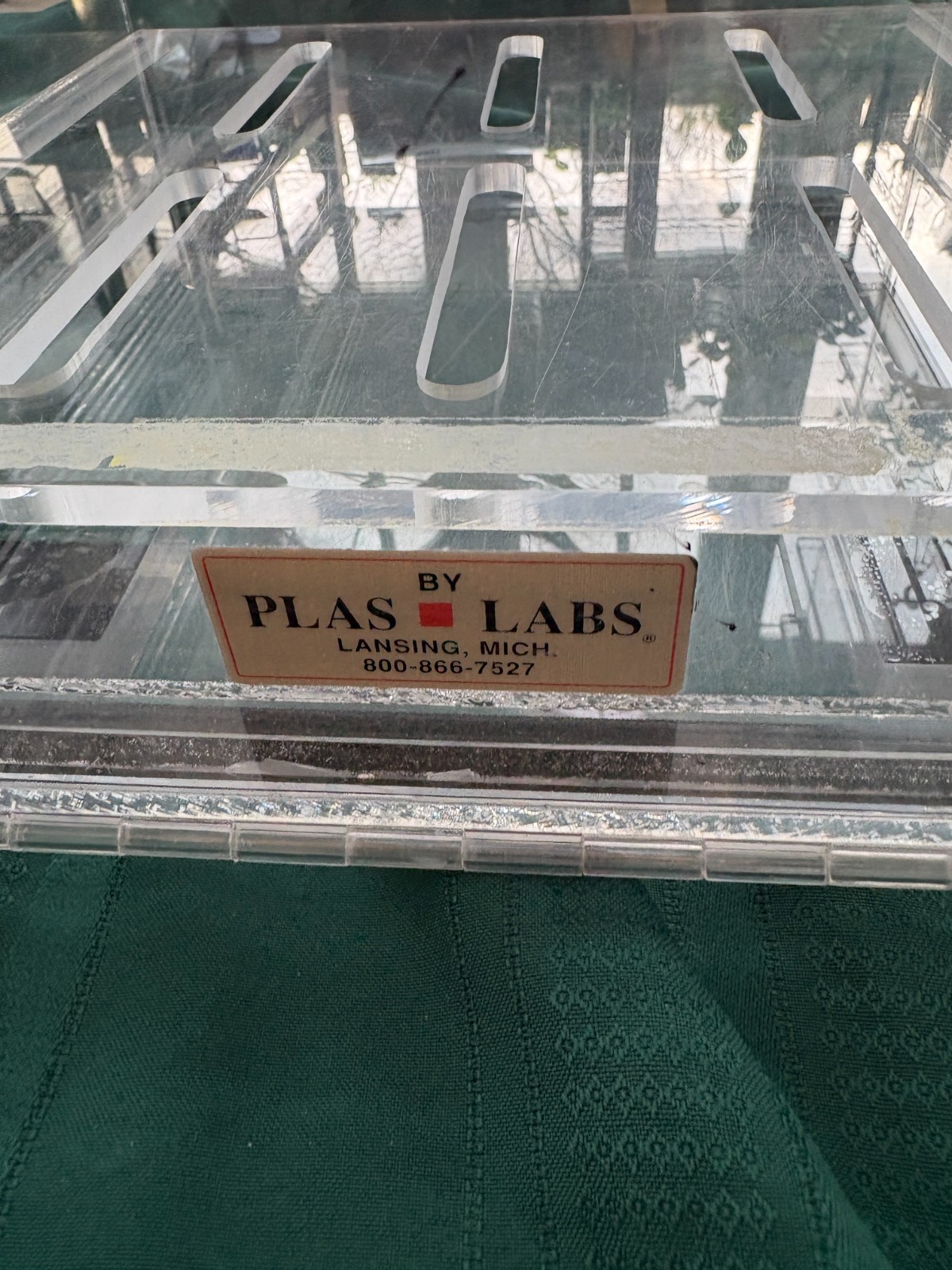 PLAS-LABS Desiccator Stackable Cubicles w/ Shelves-Good condition, free shipping