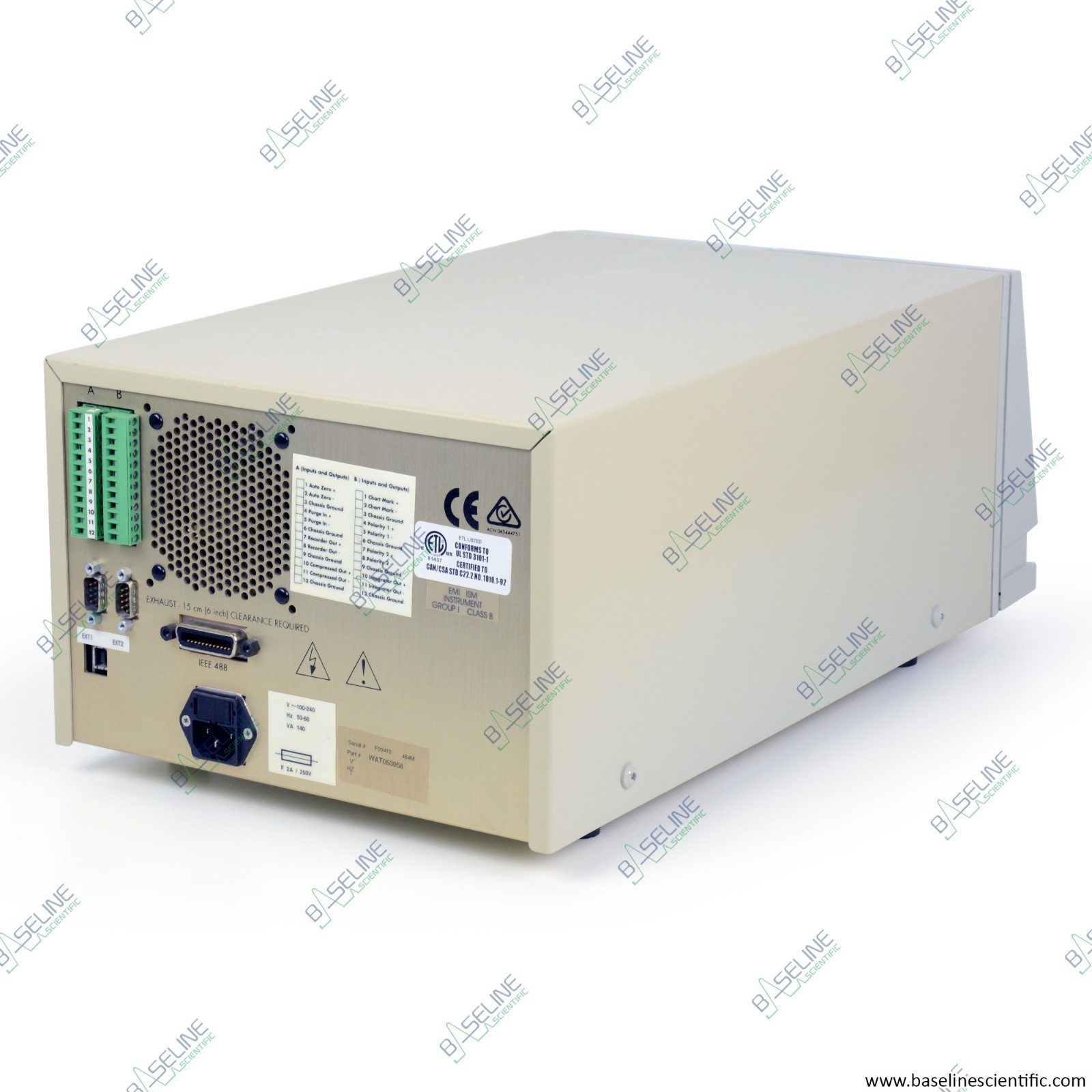 Waters 2410 Refractive Index Detector with ONE YEAR WARRANTY