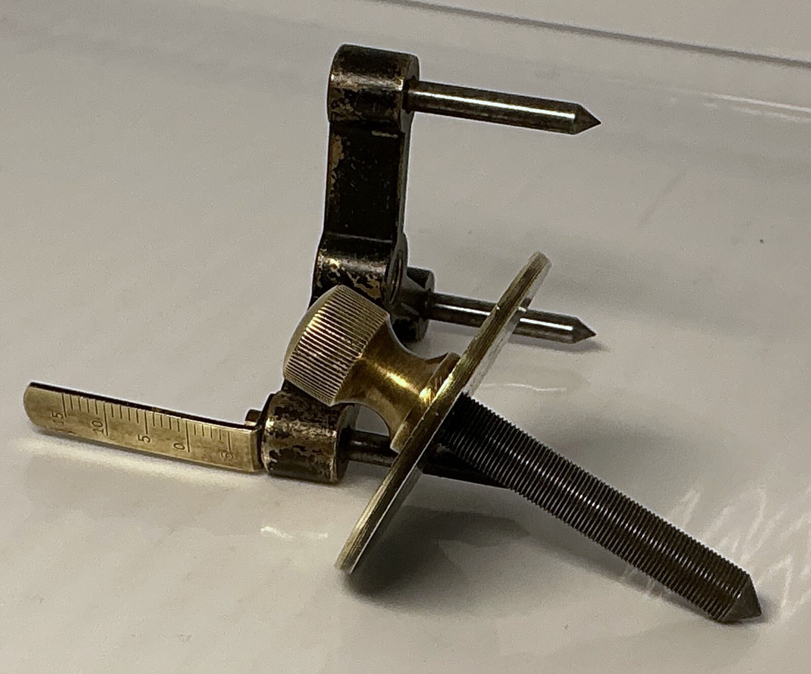 VINTAGE SPHEROMETER CENTRAL SCIENTIFIC CO. GERMANY WATCHMAKER TOOL VERY GOOD