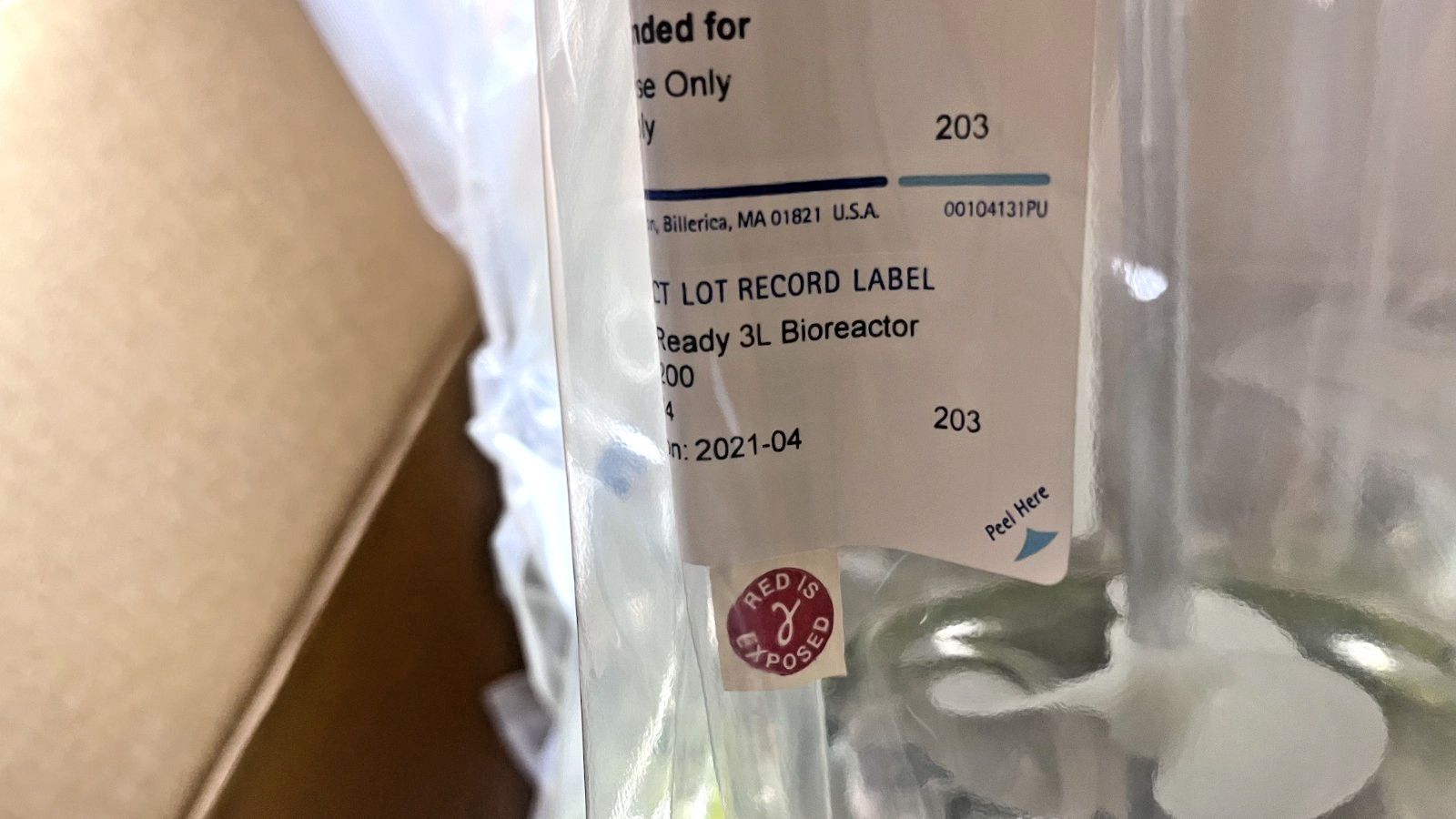 EMD Millipore Mobius CellReady 3L Single-Use Bioreactor CR0003L200 2/Pack