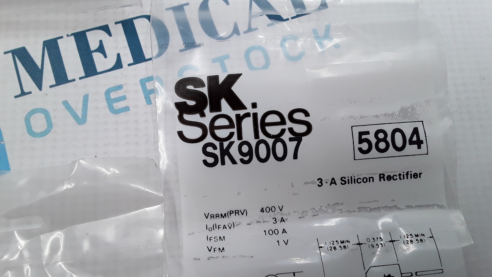 SK Series Silicon Rectifier Lot See Description Below For More Details