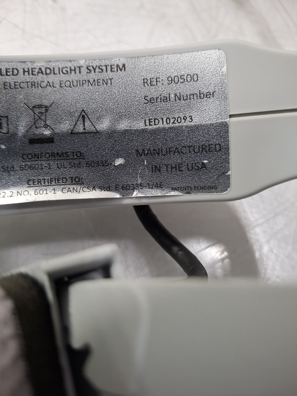 Integra Biosciences Corp 90500 LED Headlight System