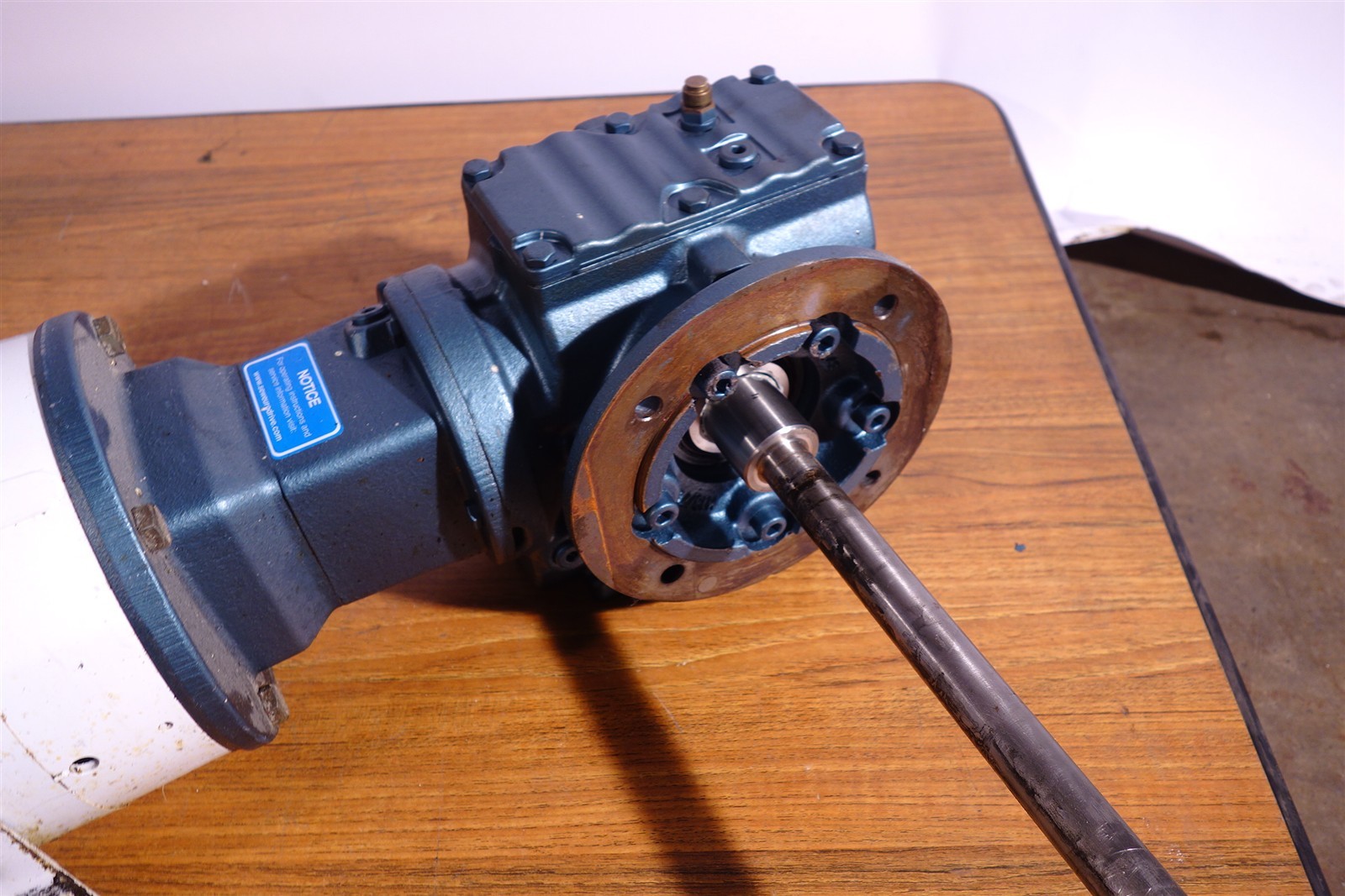 Baldor Vector 1HP Variable Speed Motor Allen Bradley Powerflex 70 Drive Encoder