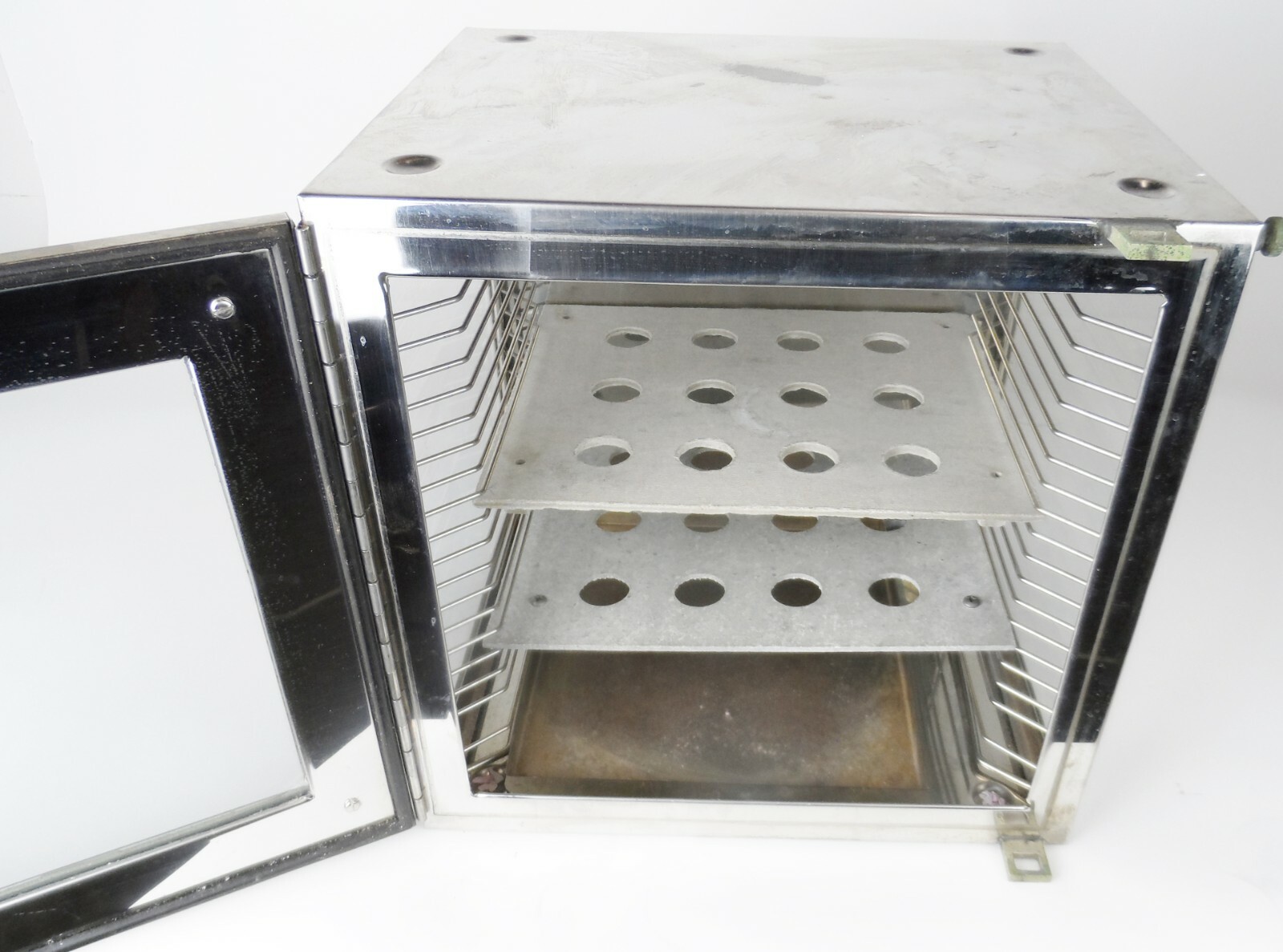 Boekel Scientific Glass Desiccator Cabinet with two shelves