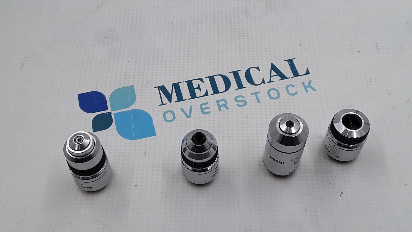 Olympus BH-2 Microscope Objective Lens Set of 4 (See Description)