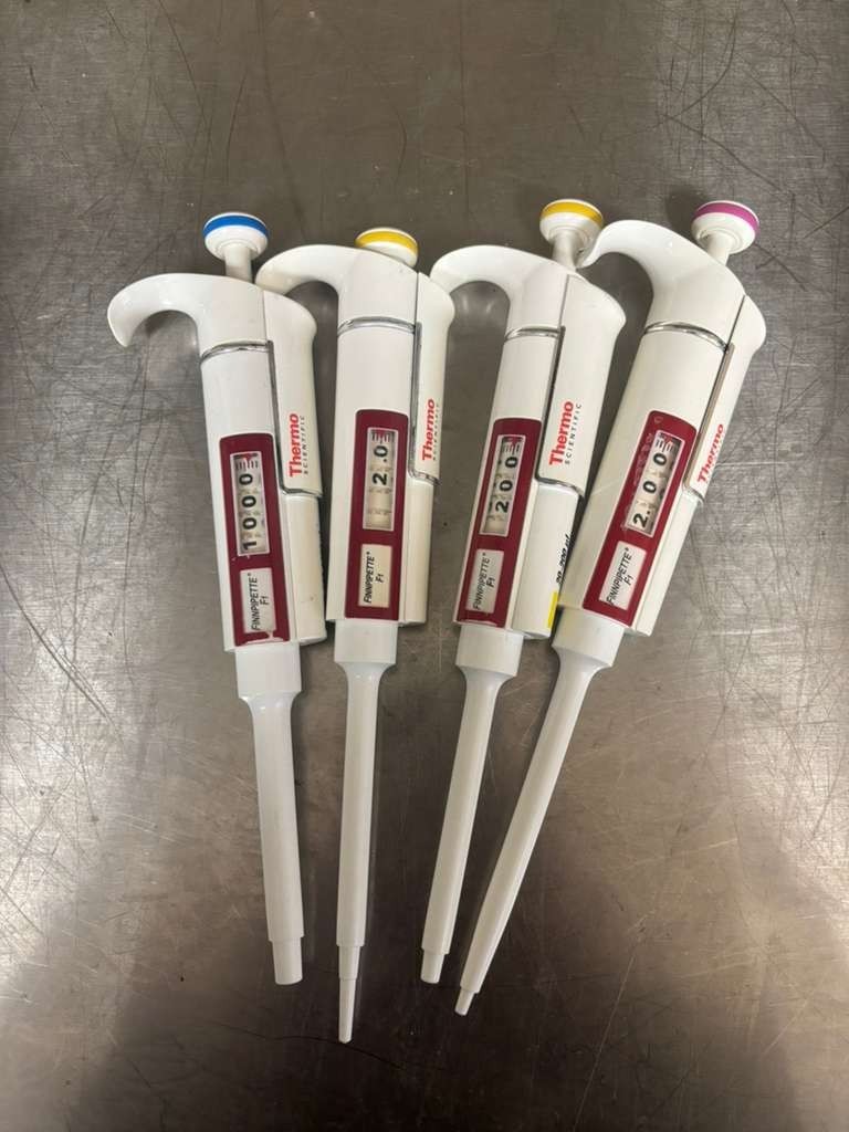 THERMO SCIENTIFIC FINNPIPETTE F1 SET OF 4