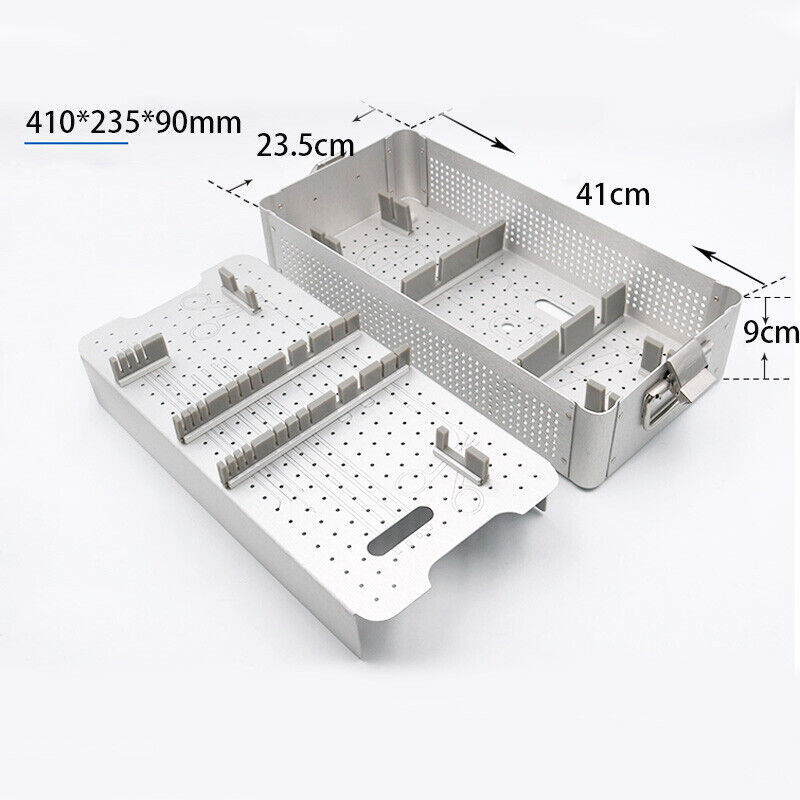 laryngoscope sterilization tray box case surgical medical instrument tray box