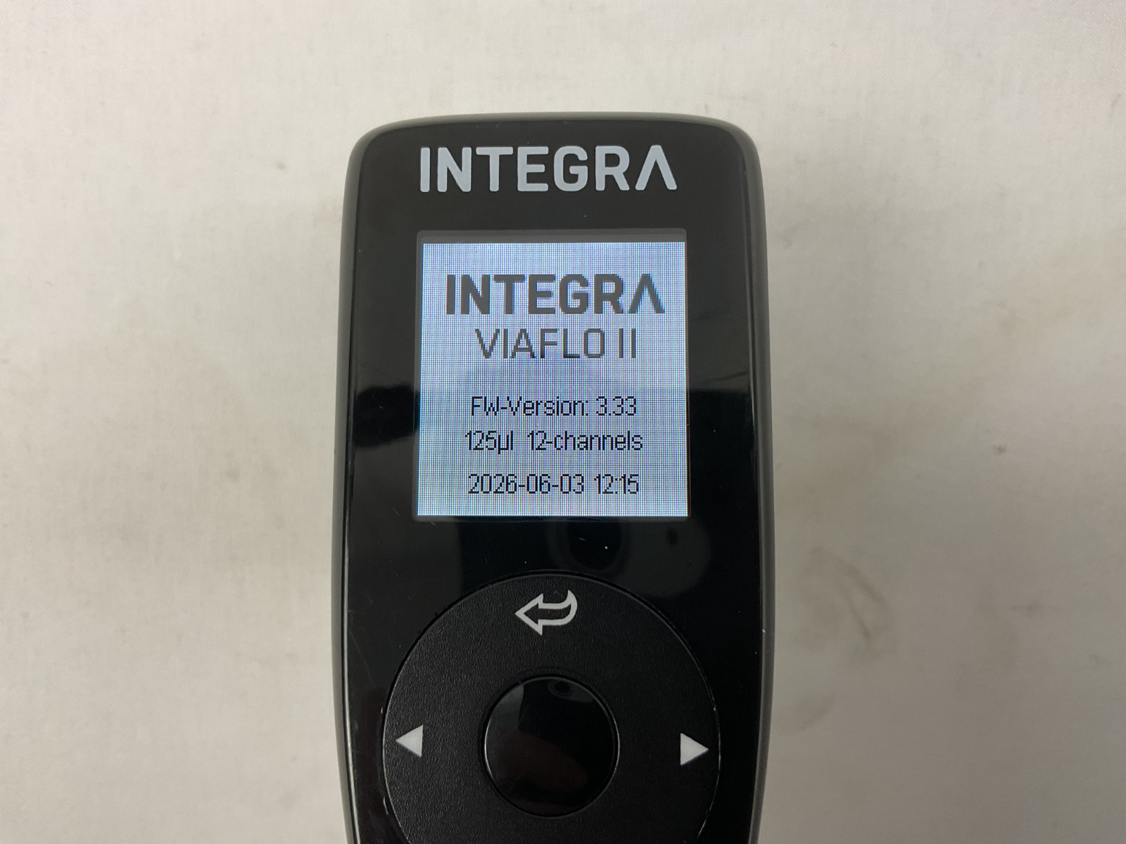 Integra Viaflo II 4632 12-Channel Electronic Pipette 5-125ul FW 3.33 (Unit A)