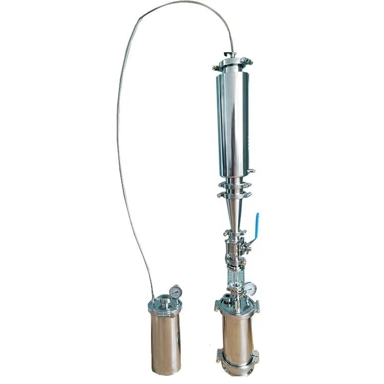 1lb Closed Loop Extractor Passive Extraction System With Dewax Column and Splatt