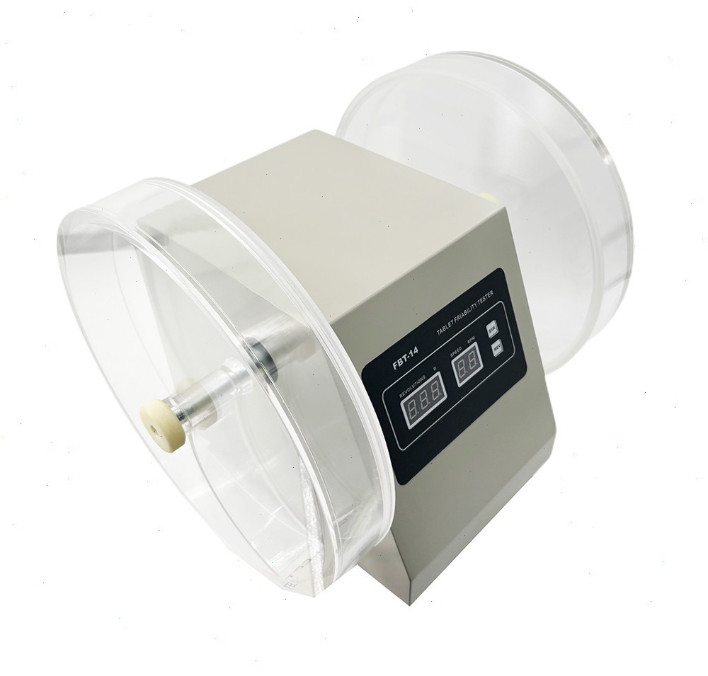 Friability Tester with Rotation Count (10～900)r Rotation Speed 25rpm for Tablets