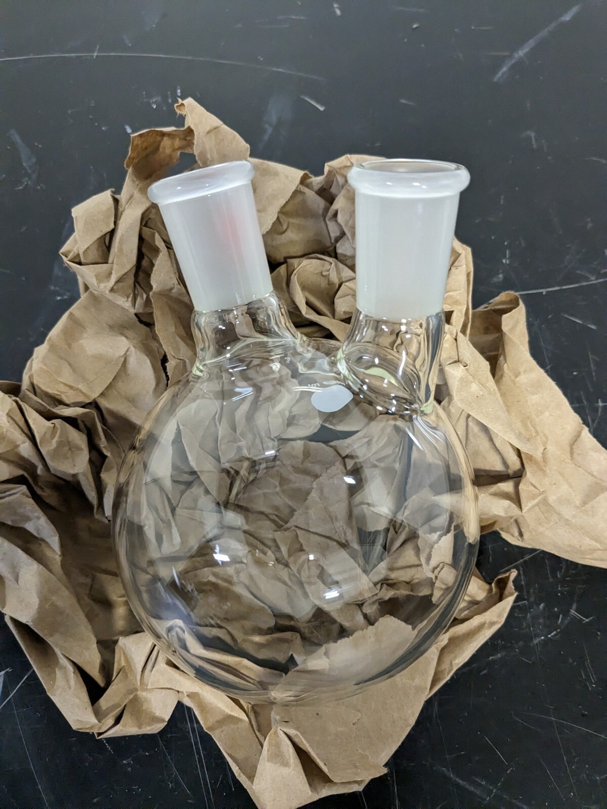 Two Neck Round Bottom Flask 1000 mL with 24/40 Joints