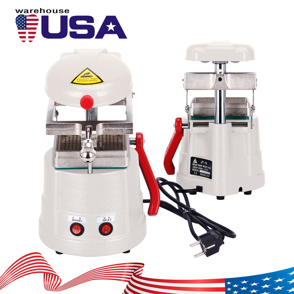 Dental Vacuum Forming Molding Former Machine Heat Thermoforming tray retainer