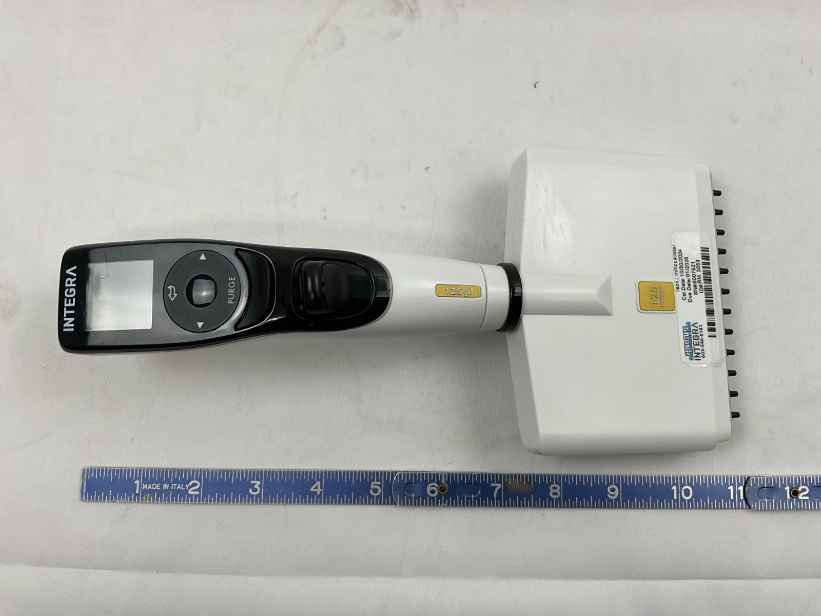 Integra Viaflo II 4632 12-Channel Electronic Pipette 5-125ul FW 3.33 (Unit A)